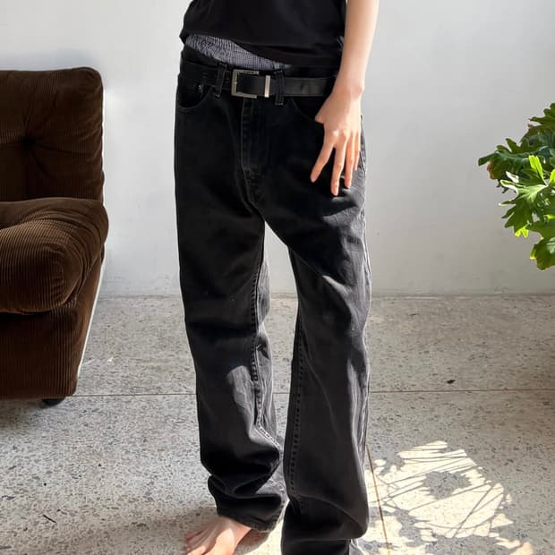 리바이스 505 블랙 