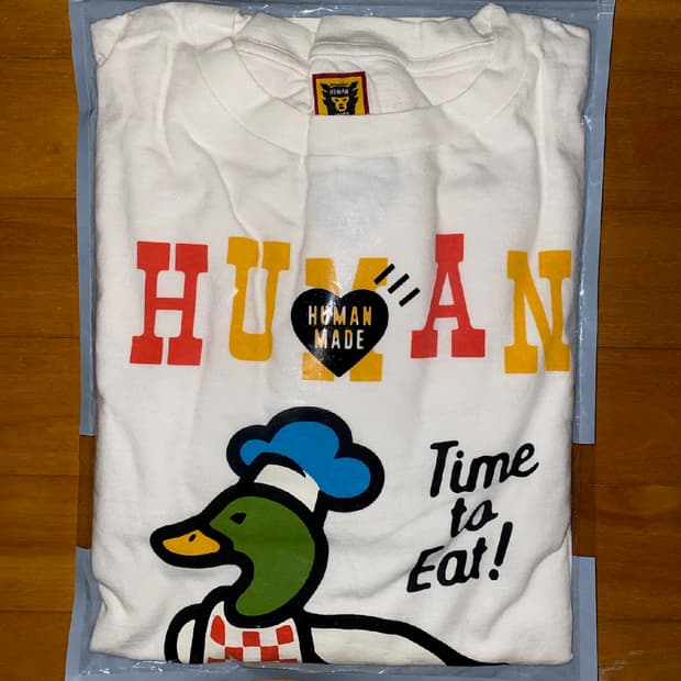 Human Made Graphic L/S T-Shirt White L