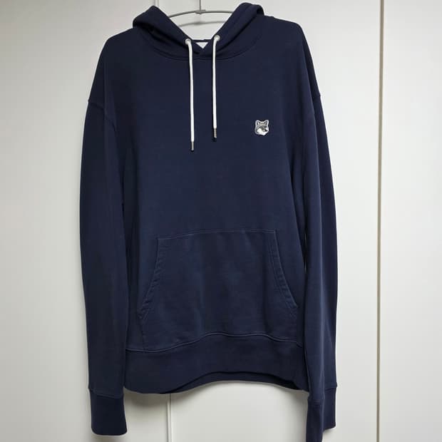 메종키츠네 후드티 XL