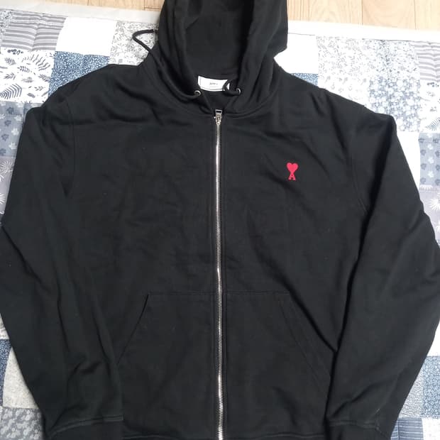 아미 후드집업  블랙  3XL