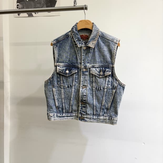 BIG JOHN 데님 조끼