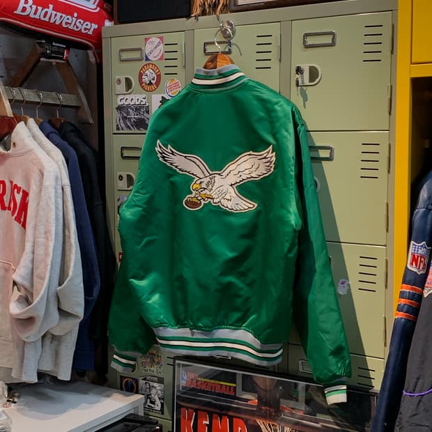 80-90s 스타터 스타디움 자켓 필라델피아 이글스