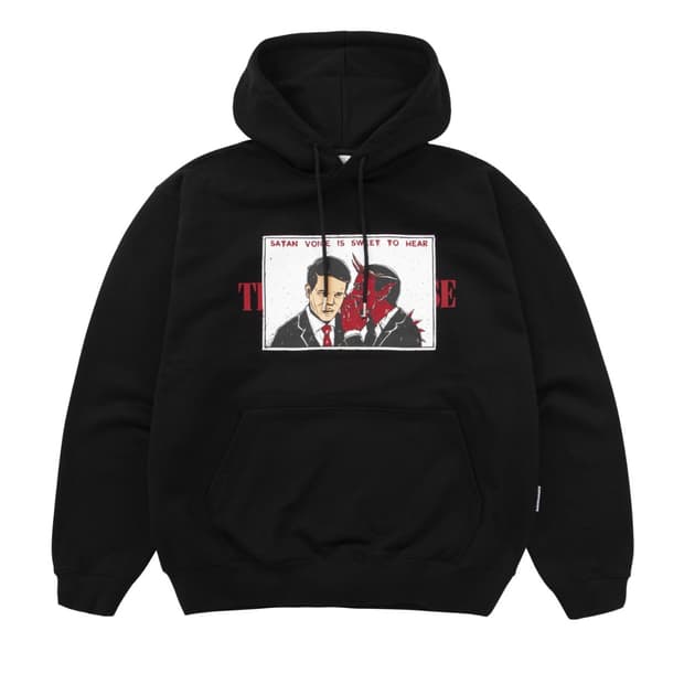 더바이닐하우스 블랙 후드