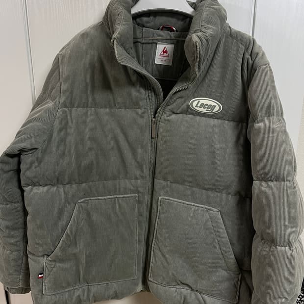 르꼬끄 코듀로이 덕다운 패딩 100~105