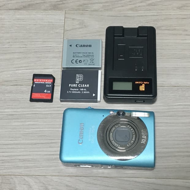 작례o) 캐논 익서스 95 IS / IXUS 95 IS 블루 판매합니다!