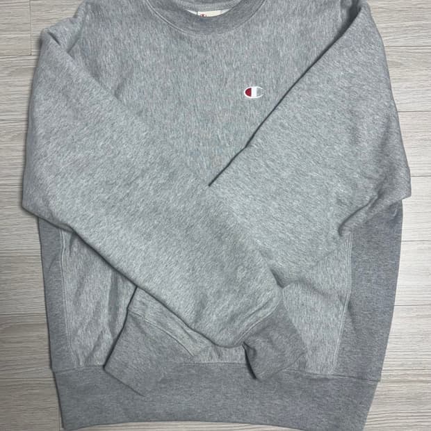 챔피온 리버스위브 레드택 기모 스웻셔츠 M