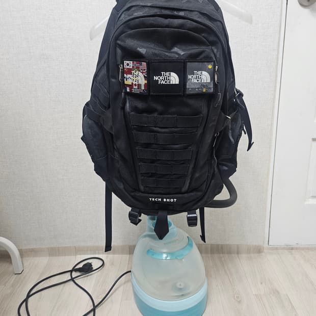 (32)L☆우주매물☆노스페이스 테크샷백팩가방[블랙] 가로:54 세로:48