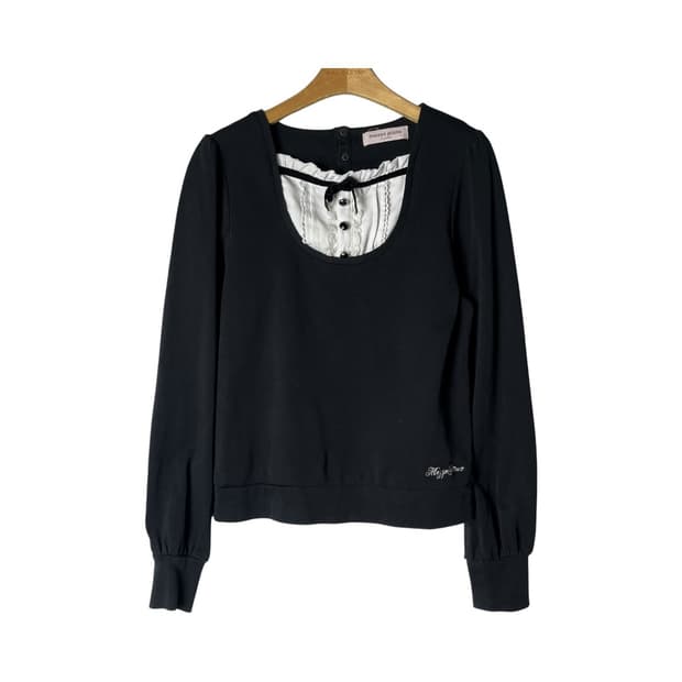 [mezzo piano] 메조피아노 레이어드 롱슬리브