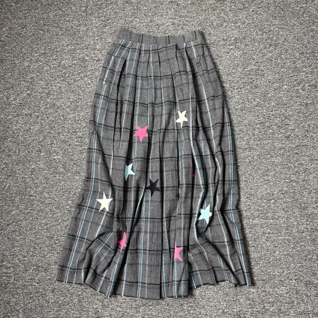 101 SHOW ROOM 스타 플리츠 롱 스커트