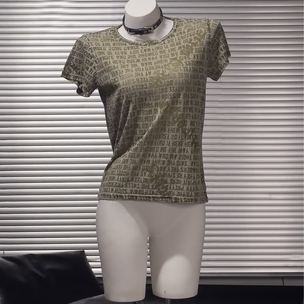 {UNKNOWN} Lettering All-Over Tee