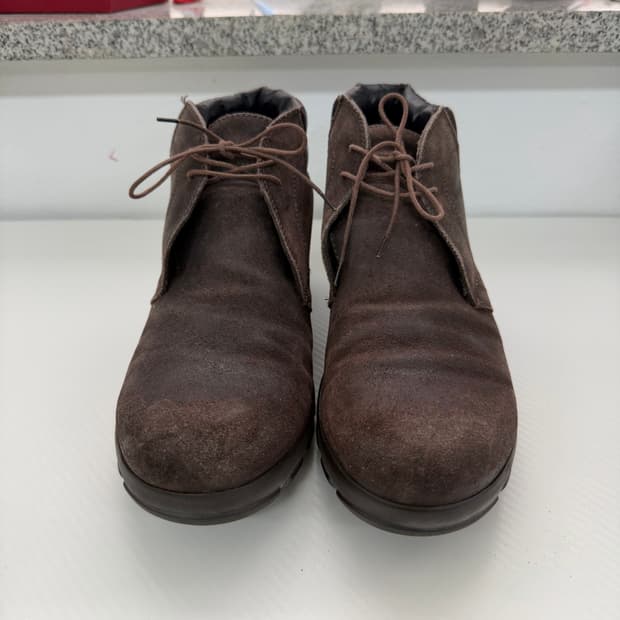 정품) 몽클레어 남성 스웨이드 부츠 워커 42