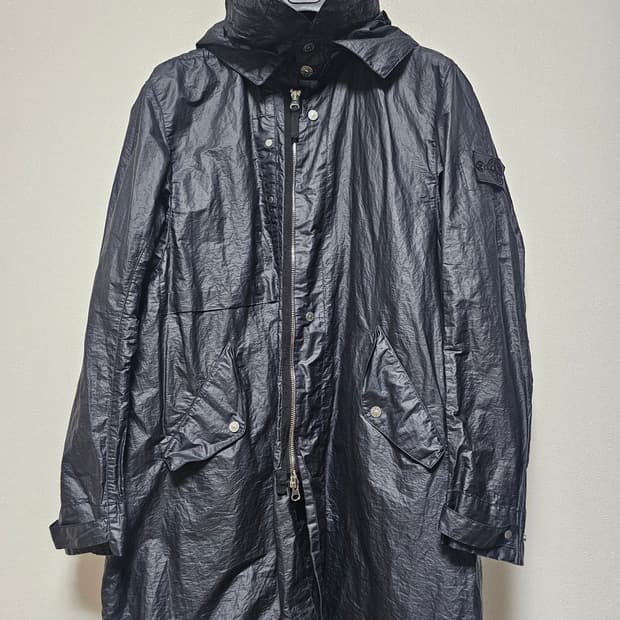 스톤아일랜드 쉐도우프로젝트 오파크 나일론 롱 자켓