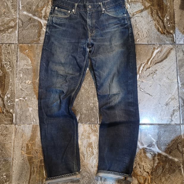 Visvim 비즈빔 워싱 데님 팬츠