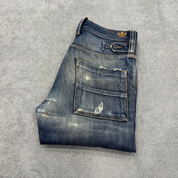 30 디젤 X 아디다스 워싱 디스 데님팬츠