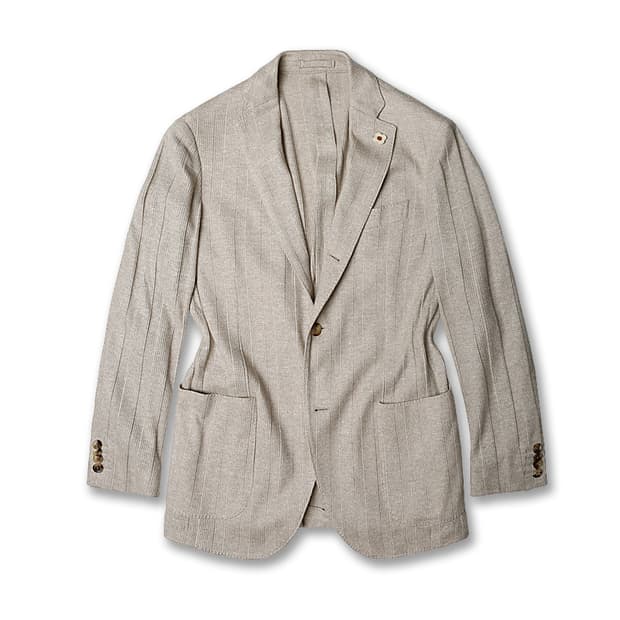 라르디니 [Lardini] 엘레강스 럭셔리 이태리 울 니트 테일러드 자켓