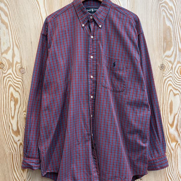 폴로 랄프로렌 체크 셔츠