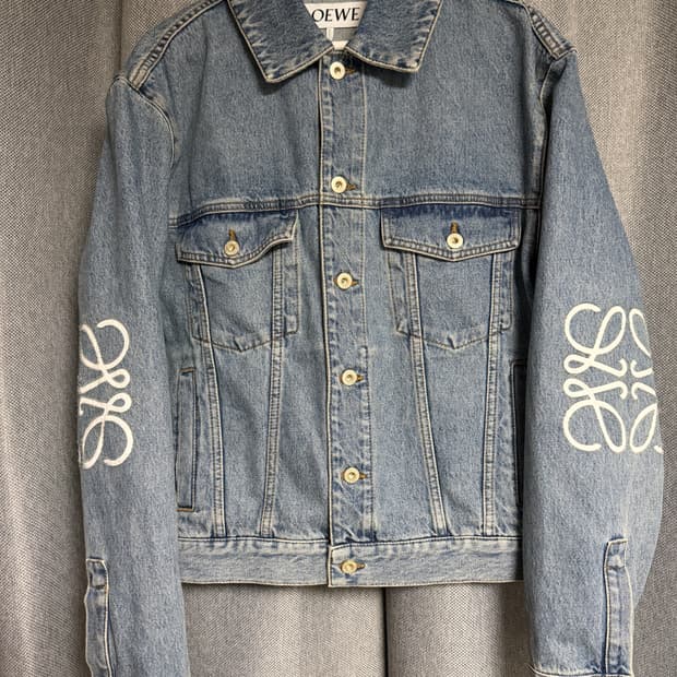 로에베 아나그램 데님 자켓 46 국내매장판