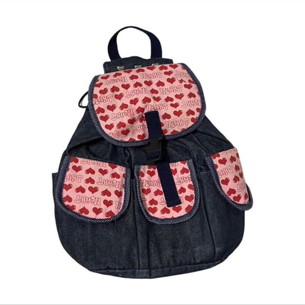 하트 미니 백팩