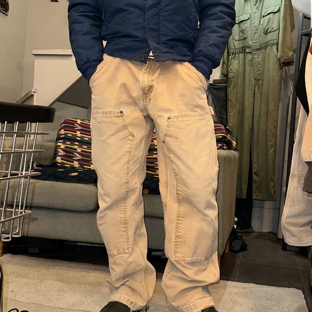 00’s Carhartt canvas double knee repair 