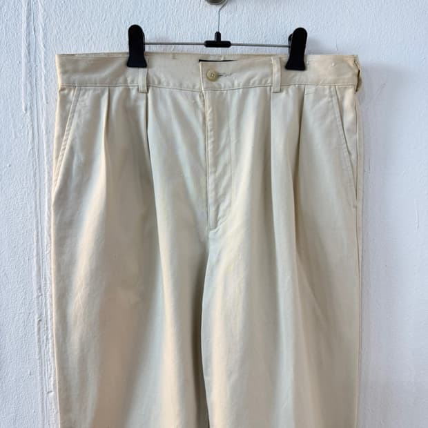 90s 폴로 랄프로렌 투 턱 치노 팬츠 
