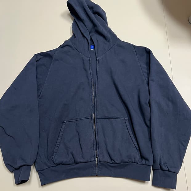 [XL]이지갭 후드집업 네이비 yeezygap