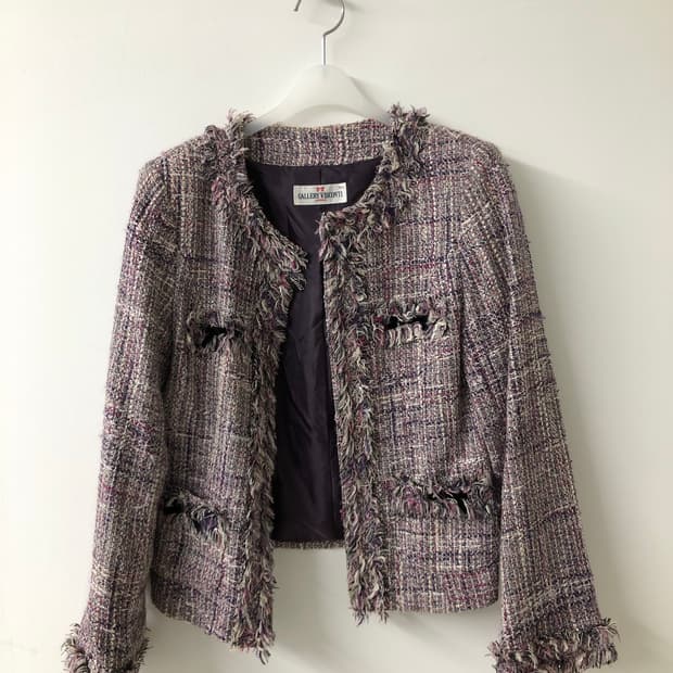  Vintage 트위드자켓