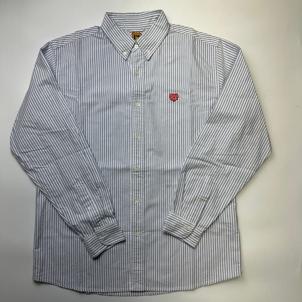 HUMAN MADE Striped Oxford BD 휴먼메이드 셔츠