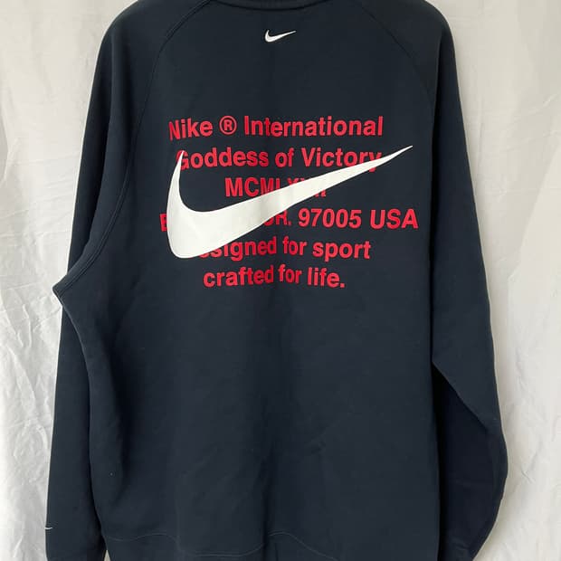 나이키 더블스우시 맨투맨 XXL