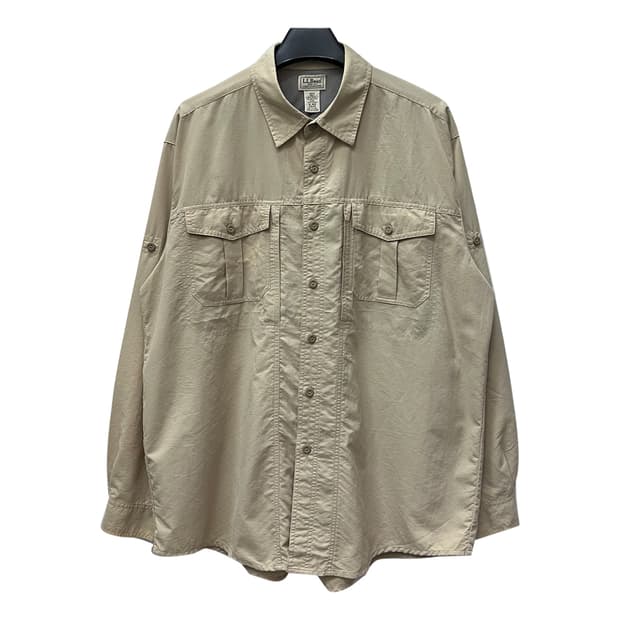 L.L.Bean 엘엘빈 나일론 워크 셔츠 남방 XL
