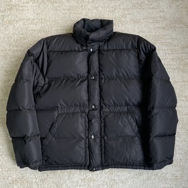 [L] 폴로 랄프로렌 푸퍼 덕다운 패딩 자켓 블랙 포니