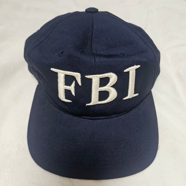 FBI 모자 트러커cap