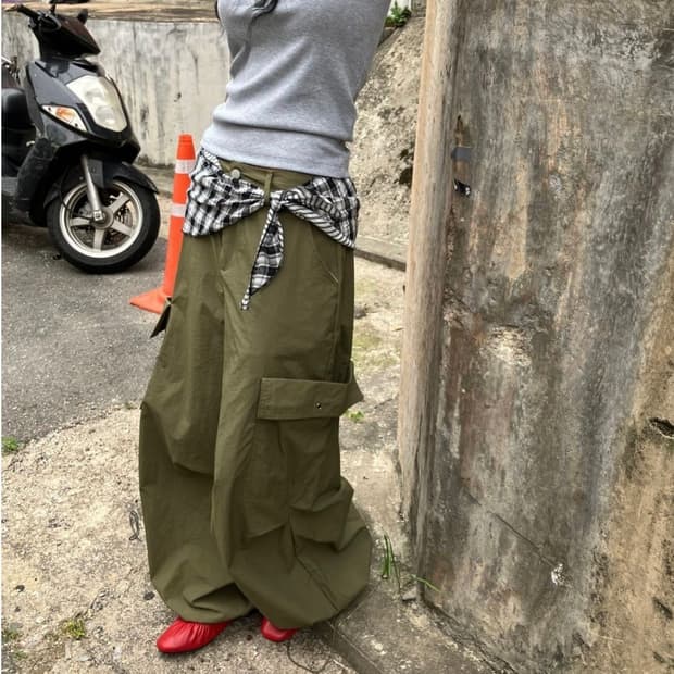 모래하우스 스카프팬츠 m 새상품