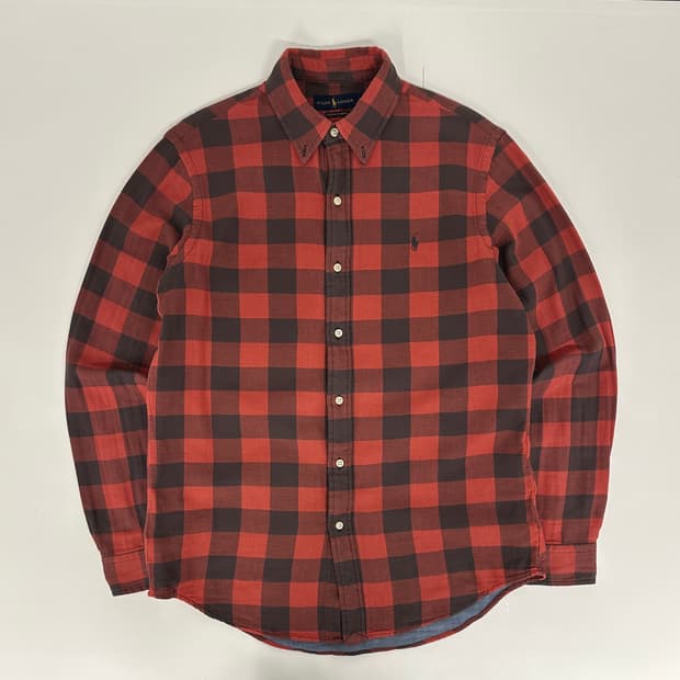 폴로 큐알신형 플란넬 셔츠 (m)