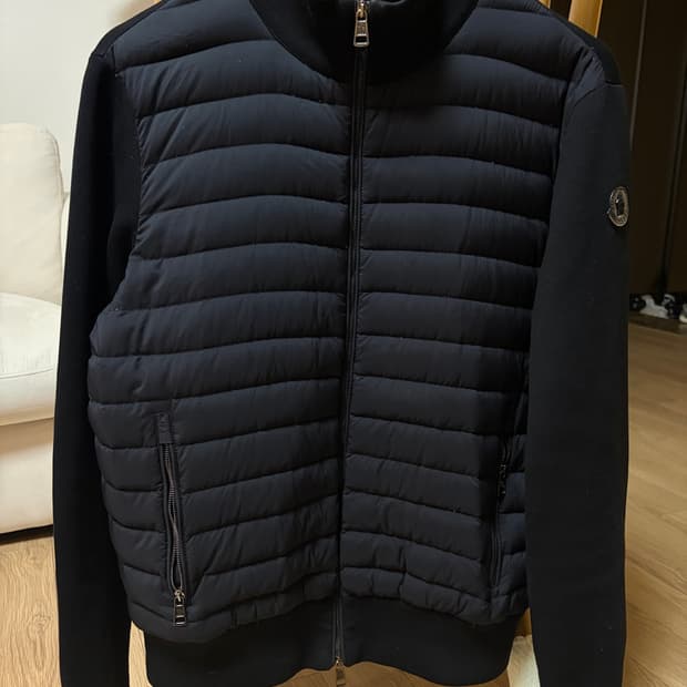 [M] 몽클레어 블랙와펜 블랙 니트패딩