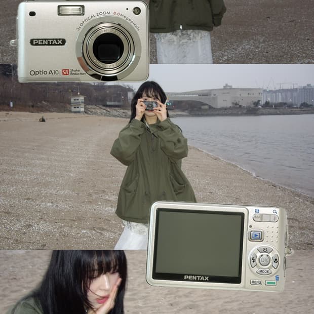 작례O, 아련미…🫧) PENTAX Optio A10