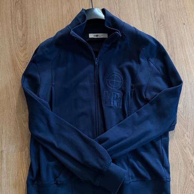 MPa CONTRAST ZIPPED JACKET (NAVY) L사이즈 