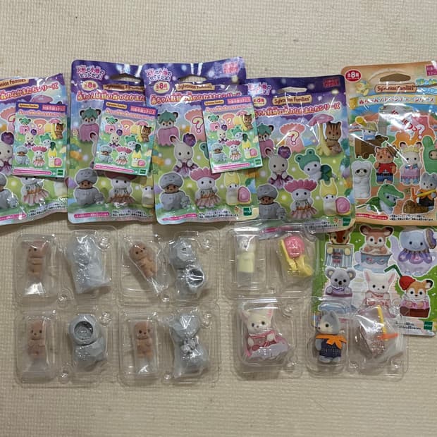 돌바니안 실바니안 블라인드팩 아기요정의 숲, 어드벤처, 티타임