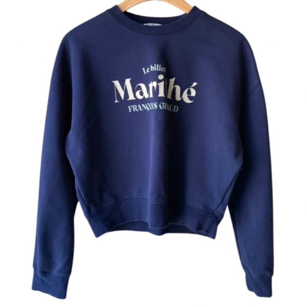 마리떼 프랑소와 저버 맨투맨 네이비 M