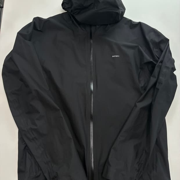 새티스파이 퍼텍스 3L 플라이 레인 자켓 블랙