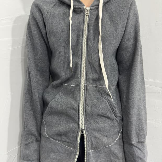 everlast gray hood zipup