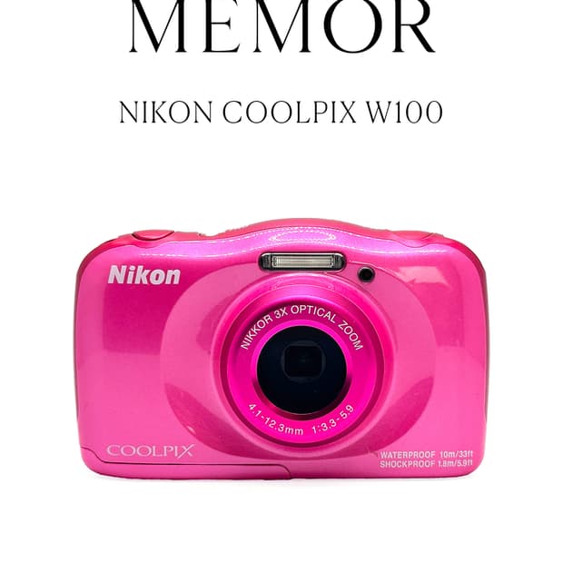 연예인/유튜버픽✨Nikon Coolpix W100 방수 니콘 빈티지디카