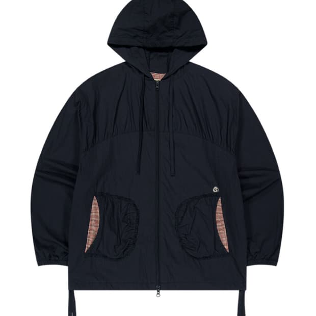 구해요)) 코이세이오 체크 링클스 윈드 브레이커