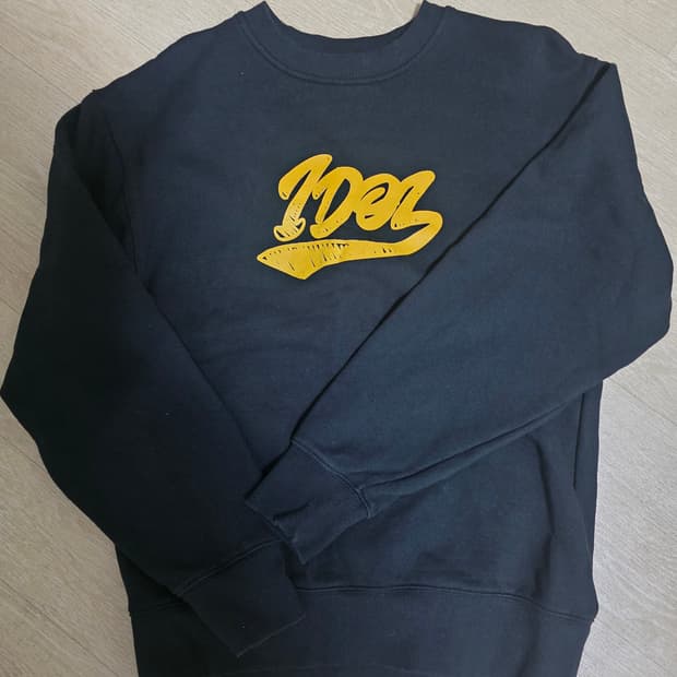 BTS IDOL 기모 맨투맨 스웻 셔츠 M