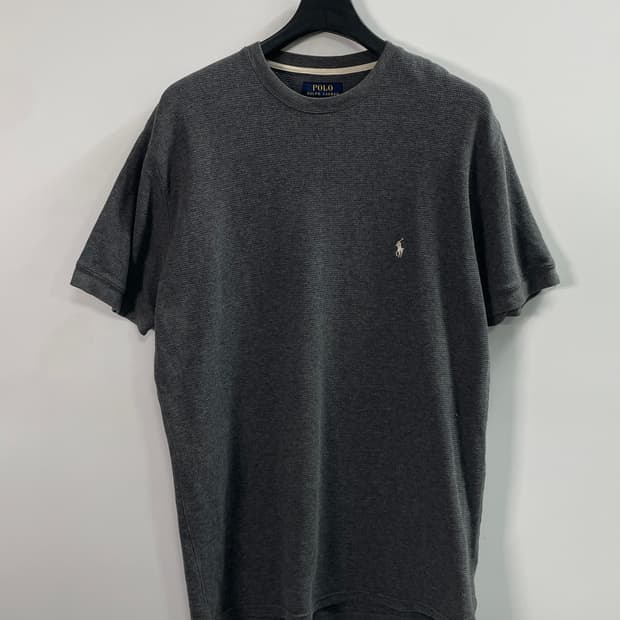 폴로 랄프로렌 그레이 와플 반팔티 (on.139)