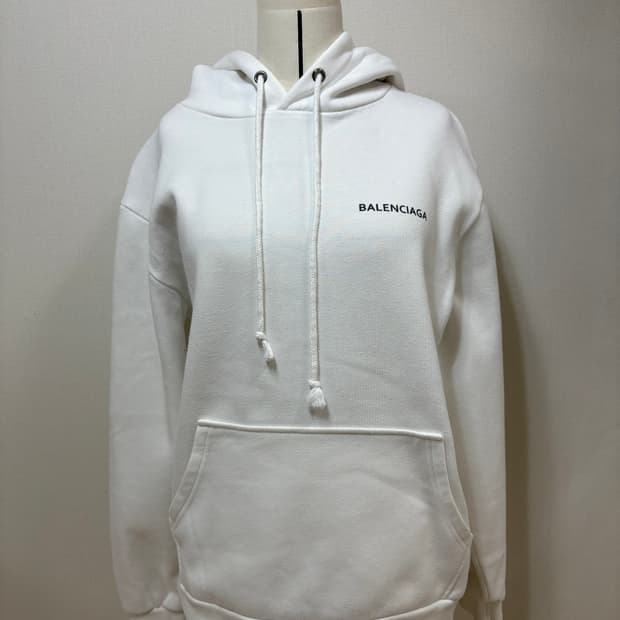 발렌시아가 balenciaga 흰색 후드 