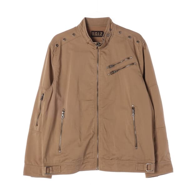 UGIZ 코튼 싱글 라이더 자켓 XL