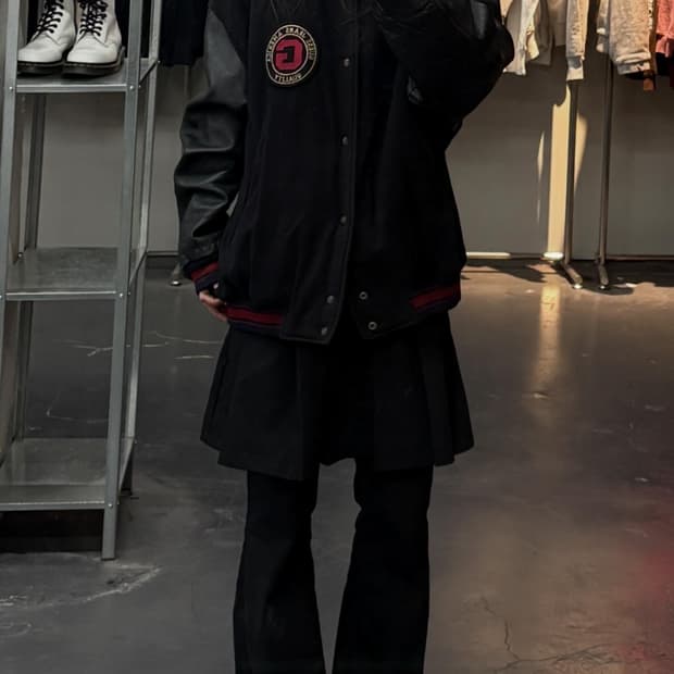 게스 암레더 1955 투어 바시티자켓 A3626