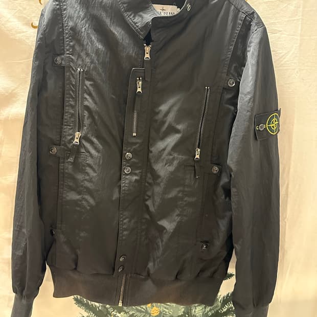 13FW 스톤아일랜드 블랙 집업 자켓 정품