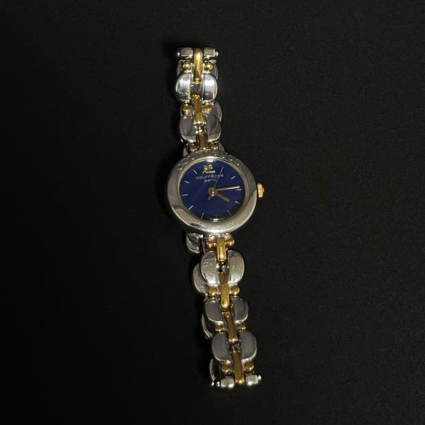 Vintage watch (navy)