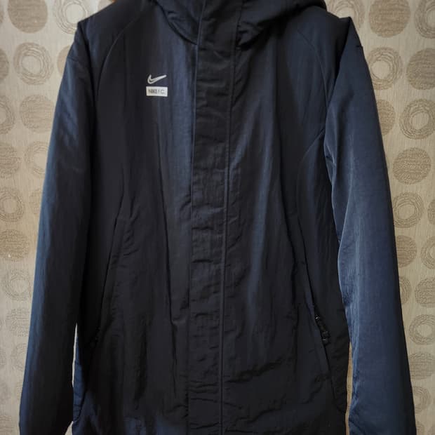 나이키 FC 풋살,축구 롱자켓  롱패딩(미착용새상품)